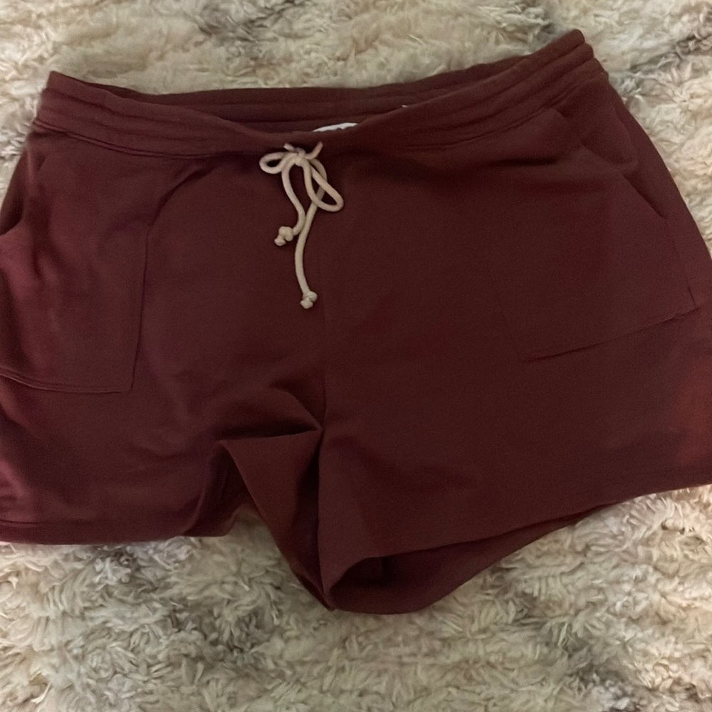 Sonoma Burgundy Biker Shorts